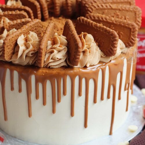 Biscoff Drip Cake